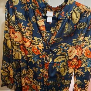 H&M flora tunic dress